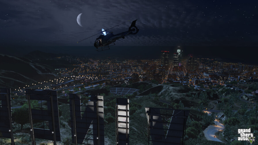 Captivating graphics showcase the meticulous recreation of Los Angeles in GTA 5